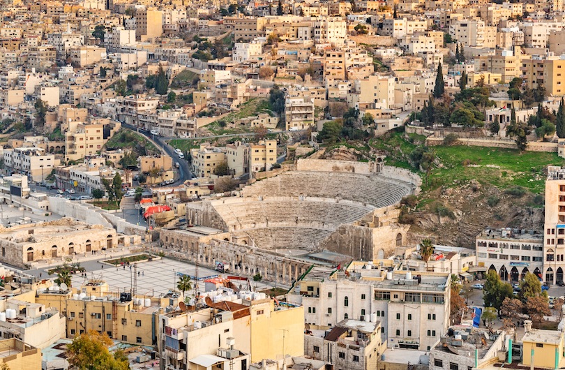 Romerska teatern i Amman