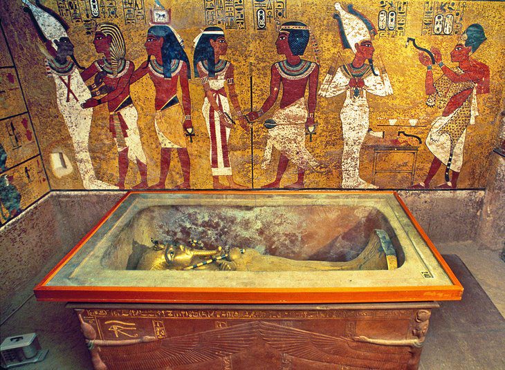 Sarkofag i Tutankhamons grav
