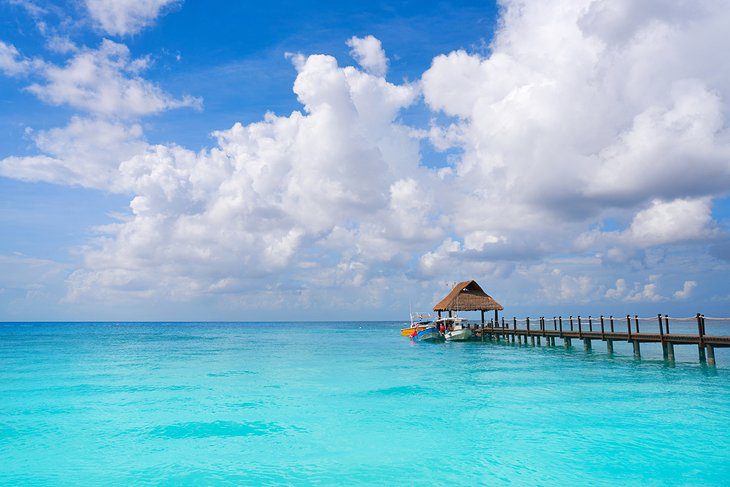En pir i Cozumel