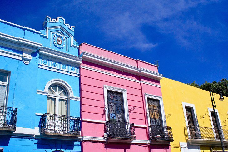 Kolonial arkitektur i Puebla